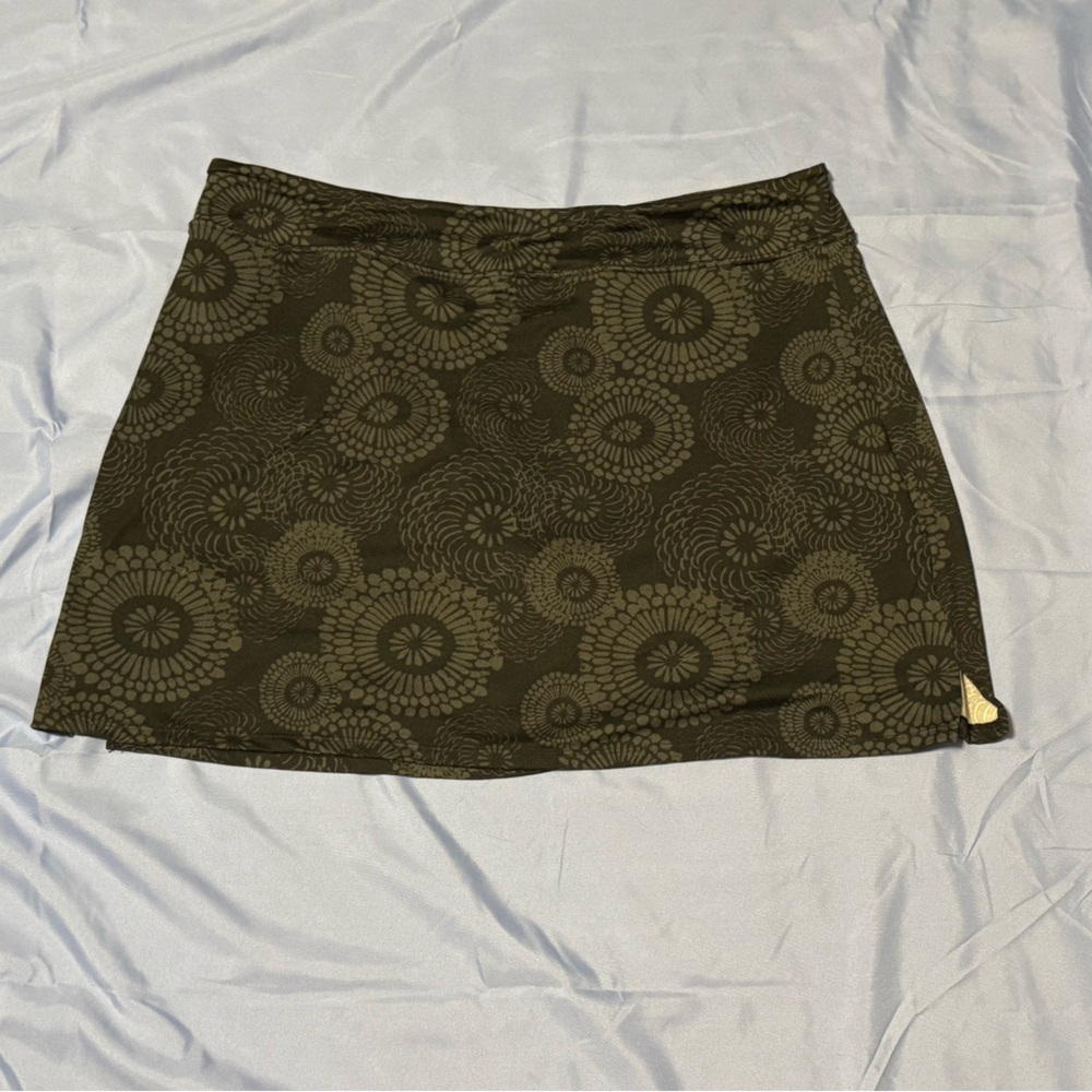 Tranquility by Colorado Clothing Black Floral Mini Skirt